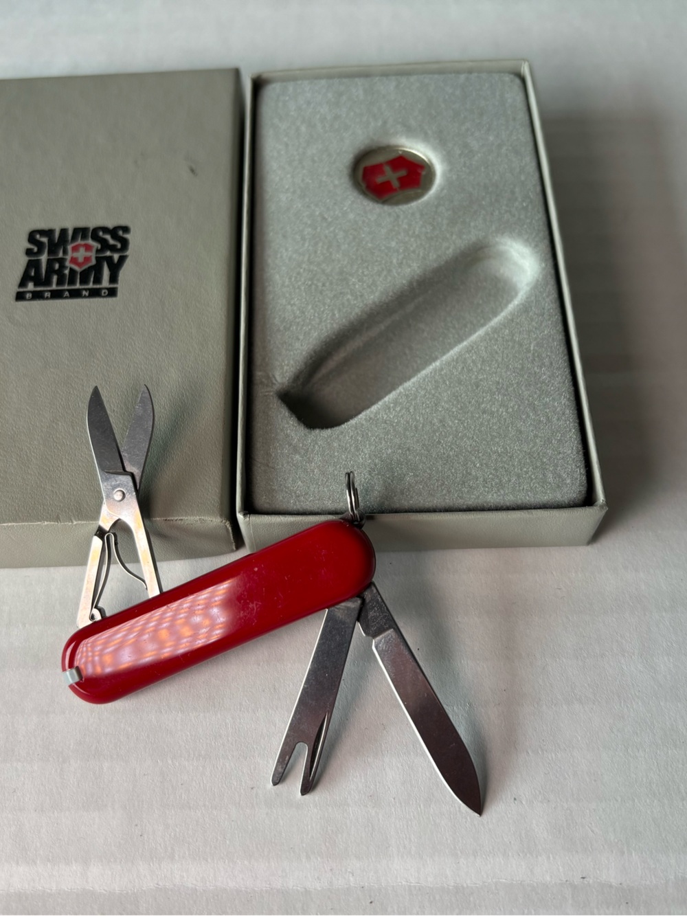 Style Red Pocket Multi-Tool Knife for Men